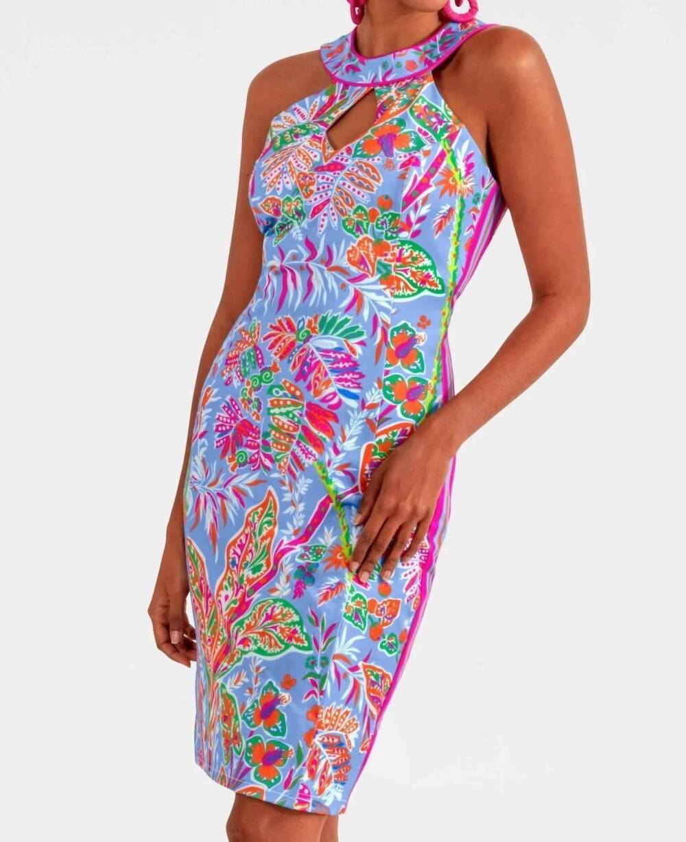 NEW GRETCHEN SCOTT sublime dress in peri